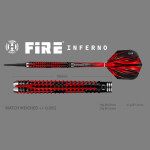 Šipky Harrows Fire Inferno 90% Softip HS-TNK-000016009 18 g