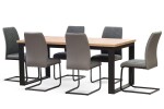 STIMA Jídelní stůl 970 ROZMĚR: (š/h/v/r) 120 x 80 x 77 cm (+40 cm rozklad)