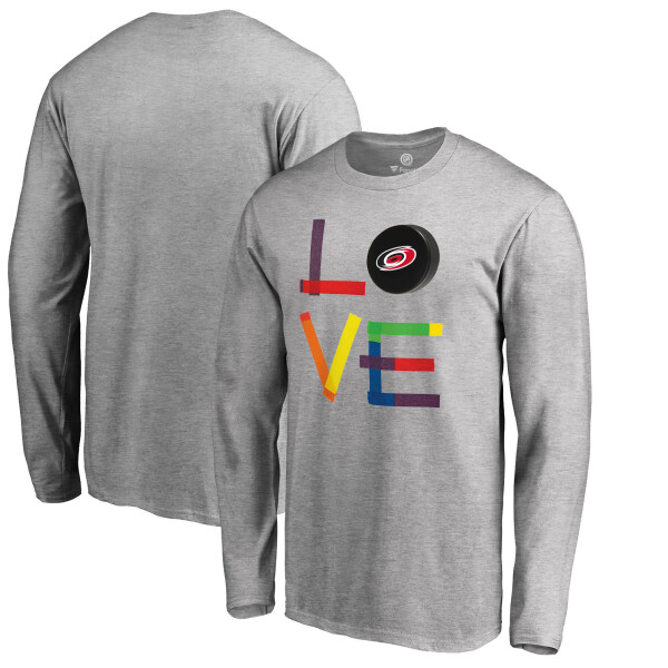 Fanatics Pánské Tričko Carolina Hurricanes Hockey Is For Everyone Love Square Velikost: