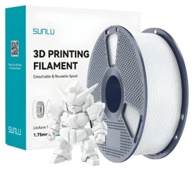 Sunlu Filament PLA+ 2.0 keramická / Struna pro 3D tiskárnu / PLA+ / 1.75mm / 1kg (PLA+ 2.0 Cer)