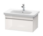 DURAVIT - DuraStyle Umyvadlová skříňka 40x73x45 cm, 1 zásuvka, lesklá bílá DS638102222
