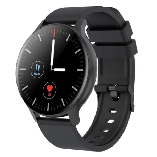 CANYON Badian SW-68 černá / Chytré hodinky / 1.28" TFT / snímač tepu / BT 5.0 / IP68 / Multi-sport / Android a iOS (CNS-SW68BB)