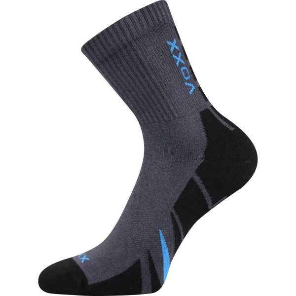 VOXX Ponožky sportovní bavlněné HERMES tmavě šedé 47-50 117483