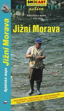 Jižní Morava, rybářská mapa