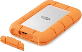 LaCie Rugged 4TB oranžová / Externí SSD / 2.5" / USB 3.2 Gen 2x2 / 2000 MB/s / IP54 / 2y (STMF4000400)
