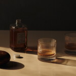 Ferm Living Sklenice Ripple Tumbler Clear – set 2 ks, čirá barva, sklo, 250 ml