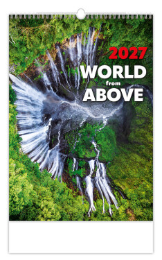 Nástěnný kalendář 2027 Helma World from Above