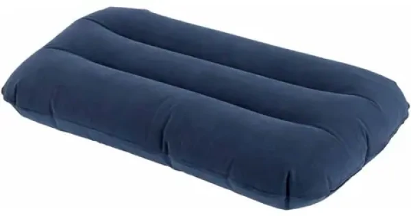Bestway Sametový nafukovací cestovní polštář tmavě modrá / Cestovní polštář / sametový povrch / PVC (KX5014_1)
