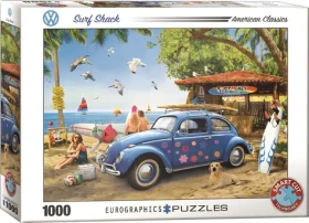 EUROGRAPHICS Puzzle VW Brouk a surfaři