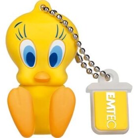 EMTEC L100 Tweety 16GB žlutá / Flash disk / USB 2.0 / čtení: 15MBs / zápis: 5MBs (ECMMD16GL100)