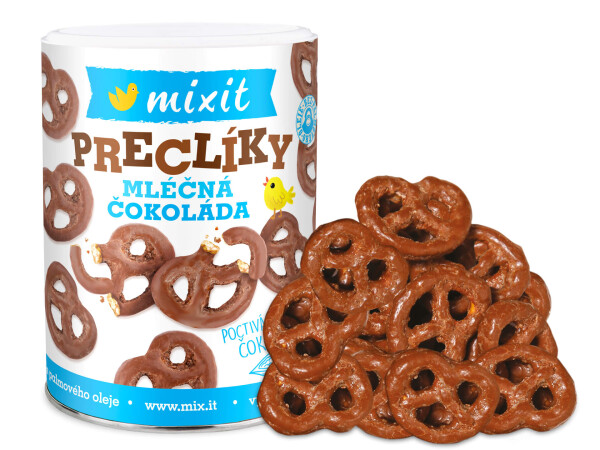 Mixit preclíky Mléčná čokoláda 250g