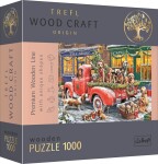 Trefl Wood Craft Origin Puzzle Santovi malí pomocníci 1000 dílků - dřevěné