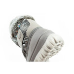 Lee Cooper zimní sněhule dětské zateplené sněhule pro dívky šedé 28