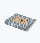 Rifle Paper Co. Kroužkový pořadač na recepty Home Sweet Home, modrá barva, papír