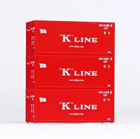 Piko 56220 Sada 3x20ft kontejnér K-Line