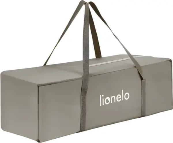 LIONELO Postýlka cestovní Mila 2v1 Beige Taupe / Skládací / Hmotnost 7,8 kg / Matrace 4 cm (LO-MILA BEIGE TAUPE)