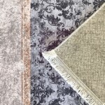 DumDekorace Moderní vintage koberec béžovošedý s orientálním vzorem Šířka: 120 cm | Délka: 180 cm