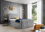 Boxspring Candice Rozměr: 140 x 200 cm, látka: Velvetmat 24