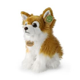 Plyšový pes čivava sedící 28 cm, ECO-FRIENDLY