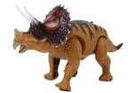 Mamido Dinosaurus Triceratops se zvukovými a svítícími efekty hnědý