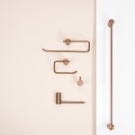 REA - Držák na toaletní papír 9711 Prism Brush Copper REA-98022