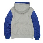 New Era Pánská bunda Los Angeles Dodgers MLB Alpha Industries MA-1 Full-Zip Fleece Velikost: M