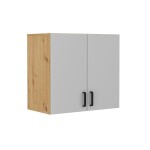 Horní skříňka 2F Malta 104 Barva korpusu: Šedá + Dub artisan