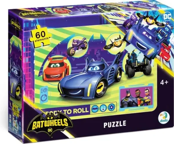 DODO Puzzle Batwheels: Zábavná jízda