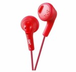 JVC HA-F160-RE červená / stereo sluchátka / jack 3.5 mm / 1m (HAF160REP)