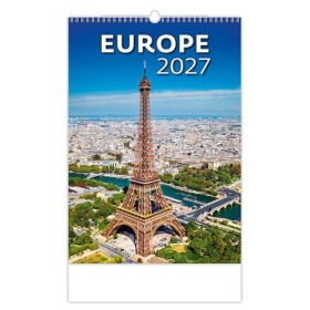 Kalendář nástěnný 2027 - Europe