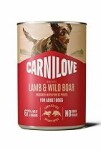 Carnilove Dog Can Paté Lamb&Wild Boar 400g