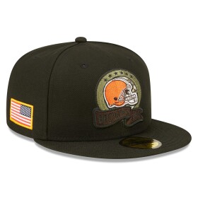 New Era Pánská kšiltovka Cleveland Browns NFL 2022 On-Field Salute to Service 59FIFTY Fitted Velikost: 7 1/8