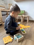 Mamido Montessori Matematický Box XXL 46ks Geometrické Tvary Barvy Čísla