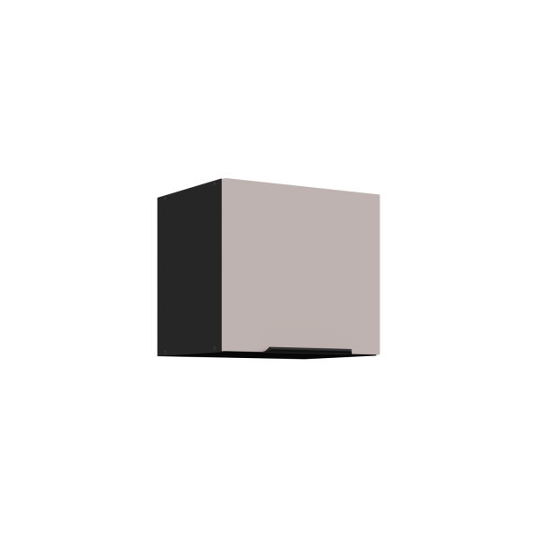 Horní skříňka Arona 40 GU-36 1F Barva korpusu: Černá, Barva dvířek: Kašmír