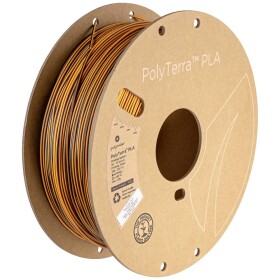 PLA Dual PolyTerra filament Shadow Orange (Black-Orange) 1,75mm Polymaker 1kg