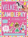 Velké samolepky pro malé ruce Princeznin palác - Dawn Machell