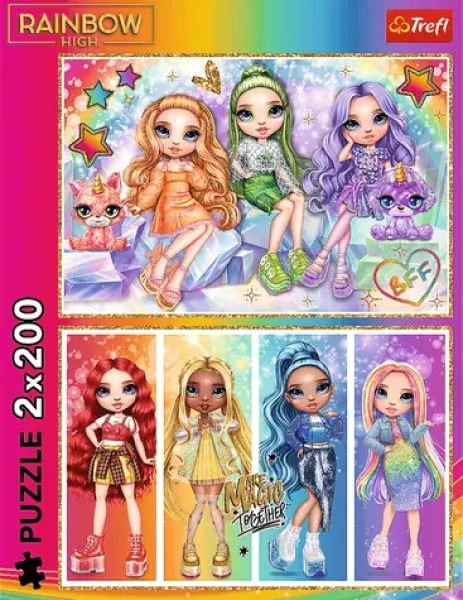 TREFL Puzzle Rainbow High