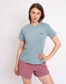 Tričko Patagonia W's P-6 Logo Responsibili-Tee® Blue Sage