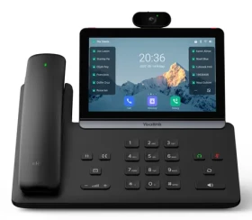 Yealink SIP-T88V Pro / IP telefon / Dotykový displej 7" / Android 13 / Wi-Fi 6 / Bluetooth / PoE (1301230)