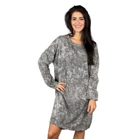 HOSH Mikinové šaty ADORE Velikost: UNI, Barva: Hnědá