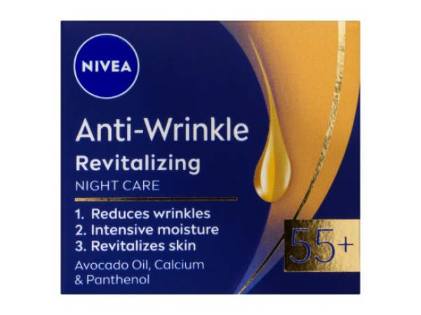 Nivea Obnovující noční krém proti vráskám 55+ 50ml