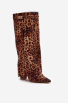 Kozačky na podpatku model 203516 Step in style 40