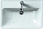 Laufen - Pro Umyvadlo, 550x480 mm, 1 otvor pro baterii, bílá H8189510001041