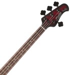 Sterling by Music Man StingRay PB Dark Scarlet Burst