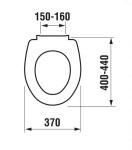 JIKA - Zeta WC sedátko, duroplast, bílá H8932740000001