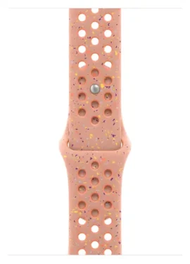 Apple Watch Nike Sport Band 46mm Alpenglow Pink / Sportovní pásek pro Apple Watch / M/L (MGC74ZM/A)