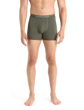 Pánské boxerky ICEBREAKER Mens Anatomica Boxers, Loden velikost: S