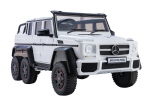 Mamido Elektrické autíčko Mercedes G63 6x4 24V bílé