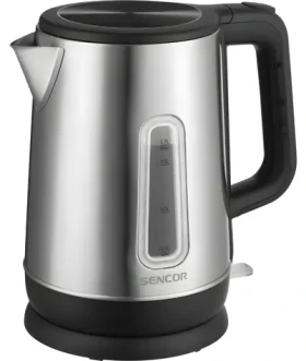 SENCOR SWK 1723SS stříbrná / Rychlovarná konvice / 2200W / 1.7L / nerez (8590669404711)