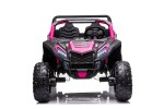 Mamido Elektrické autíčko Buggy UTV 24V 4x200W růžové